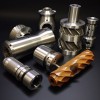 CNC Turning Parts Customized Electroplating Copper Service Machining Anodizing